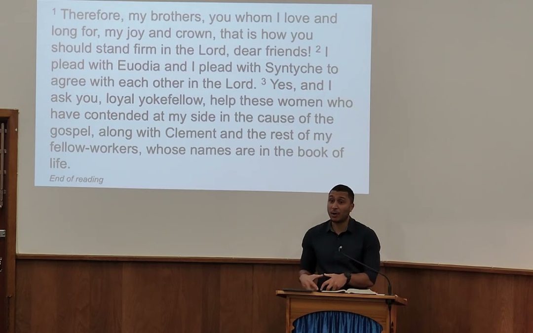 Agree in the Lord sermon thumbnail