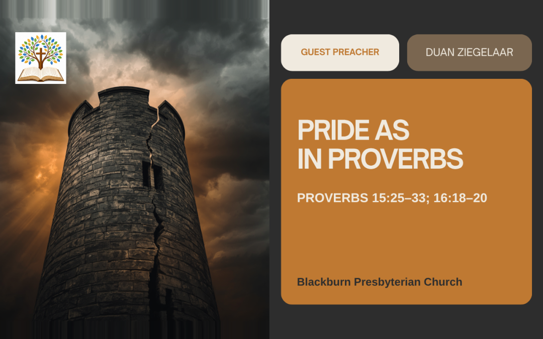 Pride as in Proverbs